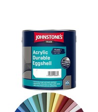 Johnstones Trade - Acrylic Durable Eggshell - Voice of Colour Range - 2.5L
