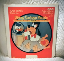 Disney Cartoon Parade Volume 3 - CED-RCA Selectivision Video Disc