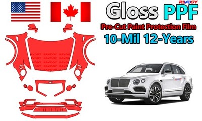  PPF Paint Protection Film For Bentley Bentayga Speed wAerodynamic kit 2017-2020