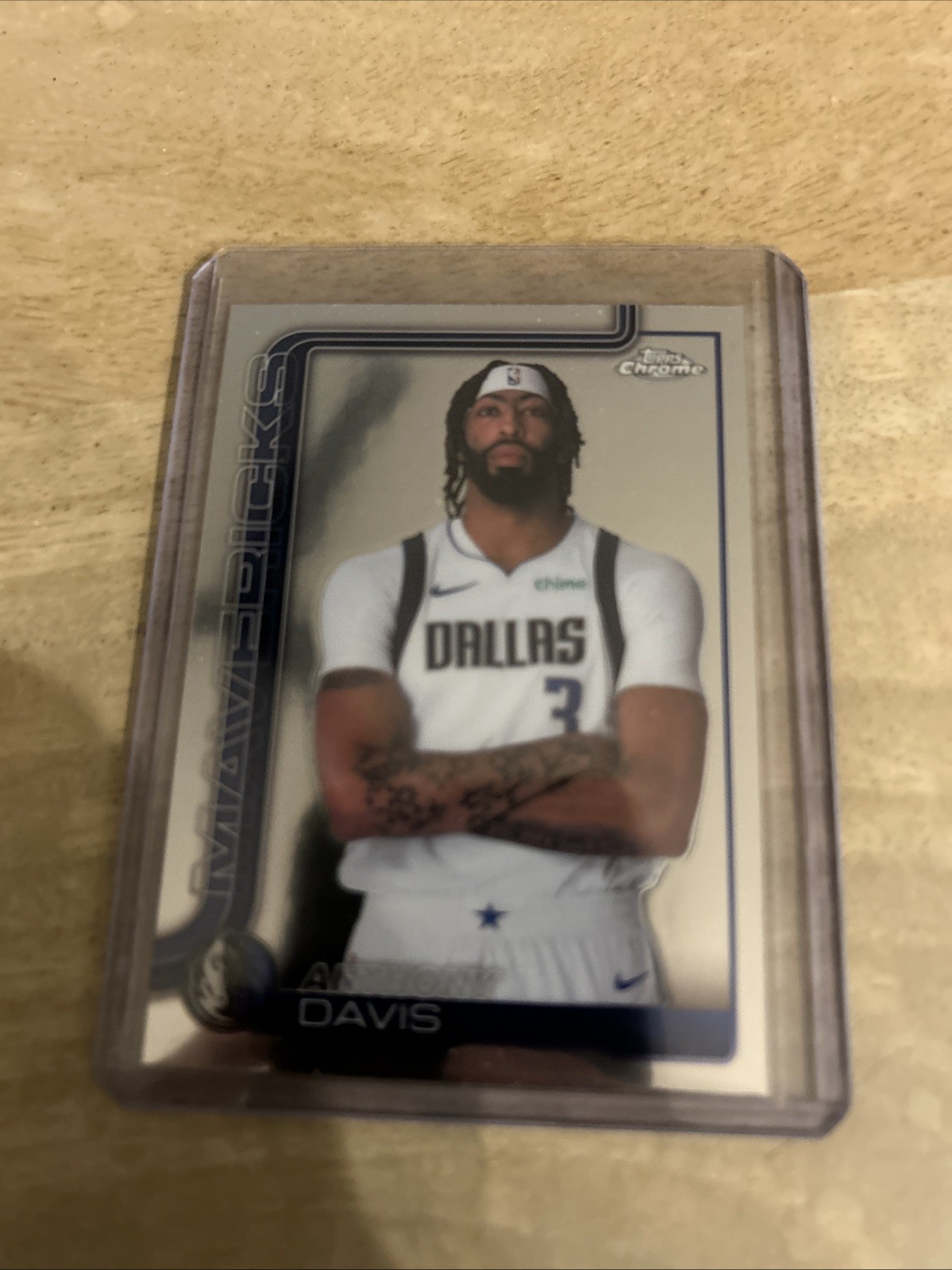 2025-26 Topps Chrome #96 Anthony Davis Image Variation