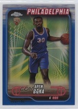 2024-25 Topps Chrome Blue Refractor /150 Adem Bona #183 1js2