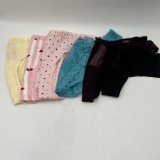 Lot Of 6 Victoria's Secret Panties Mix Colors Size S