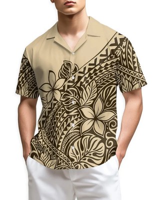 Plumeria Frangipani Hawaiian Shirt, Gift For Friends