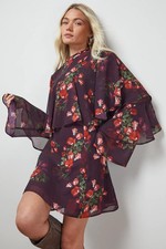 Oasis Multi Dress Womens Casual Dresses