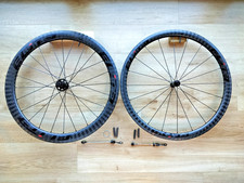 Elitewheels Carbon Rim Brake Wheelset 38/50mm Aero Rims Ceramic Bearings 10/11s