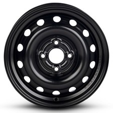 14x5.5 Road Ready Wheels Rrw-7027 Black Steel Wheel 4x100 45mm