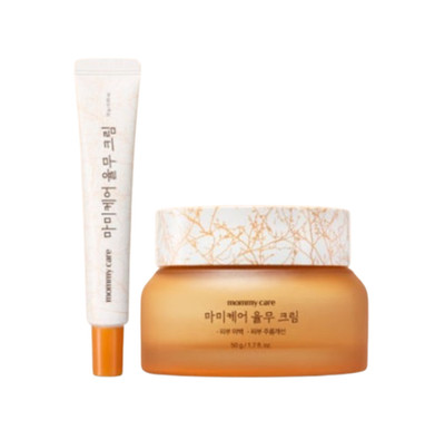 Mamicare Yulmu Job's Tears Cream Set 50g+15g Wrinkle Brightening Texture Care