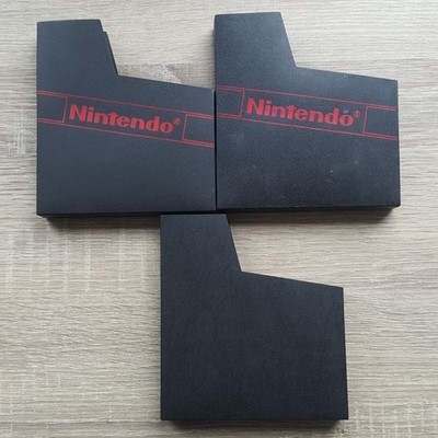 3 x Nintendo NES Schuber im Set Hülle Etui Schutz Staubschutz