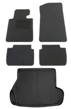 Fußmatten Kofferraumwanne für 3er BMW E46 Touring 2000-2005 im Set Automatten