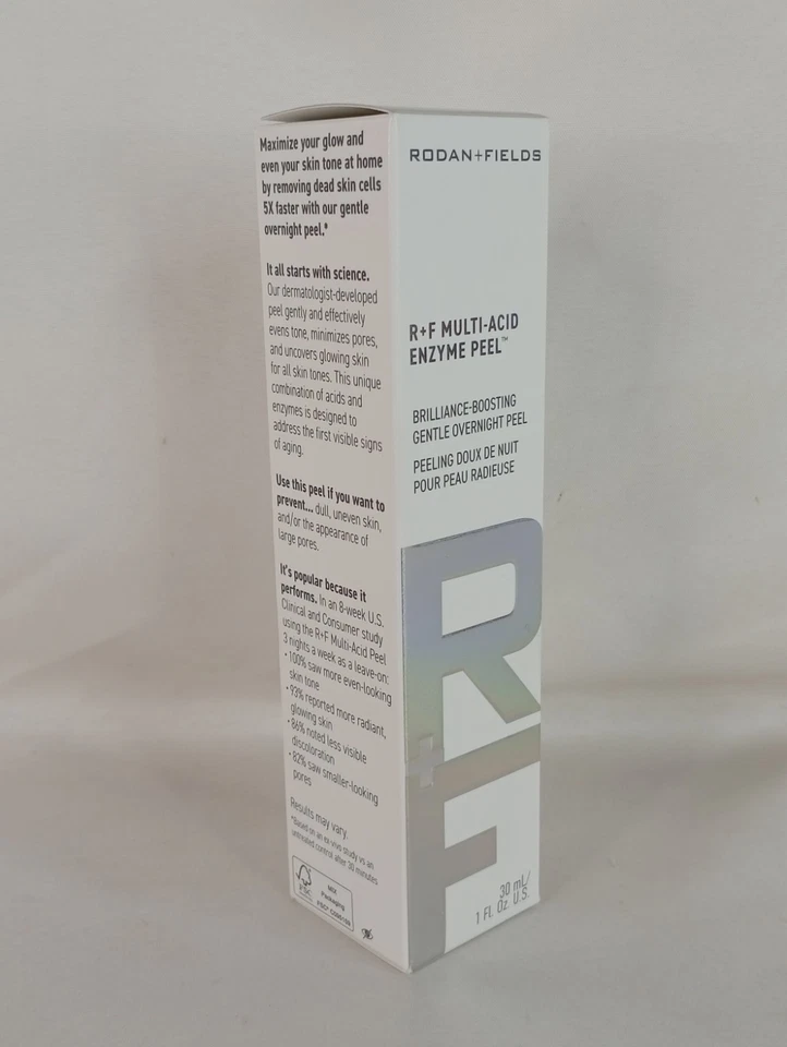 New Sealed Rodan + Fields R+F Multi-Acid Enzyme Overnight Peel 1 oz - Image 2 of 4