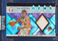 2003-04 Topps Pristine Mike Dunleavy Jr 16/25 Gems Refractor #GEM-MD