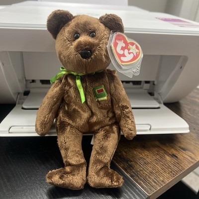 Ty Beanie William Closed Book Version UK Exclusive Bear 8.5 inch 20cm New MWMT