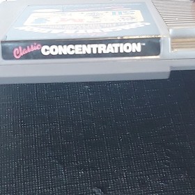 Classic Concentration NES Nintendo 