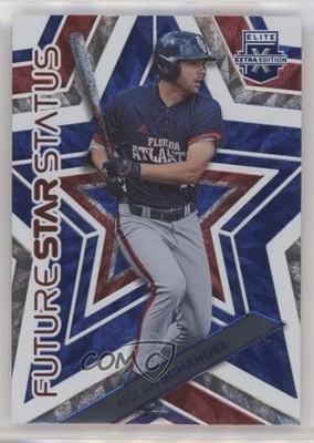 2023 Panini Elite Extra Edition Future Star Status Blue /199 Nolan Schanuel 1eh5