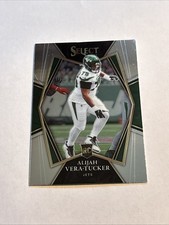 ROOKIE - Alijah Vera-Tucker - 2021 Panini Select Premier Level #186 - NY Jets