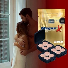 Megas'X Gold 12 Longer Sex Time Pill Supplement Natural Herbal Supplement