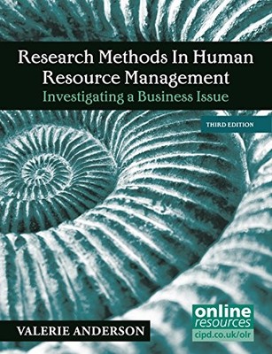 Research Methods in Human Resource Management: Investiga... by Anderson, Valerie