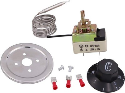 Heizthermostat Bratpfanne für Elektrische Fritteuse - 2m 50-300 Grad Thermostat