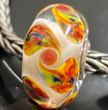 NEW   Trollbeads Multicolor Swirls EVENT ONLY UNIQUE OOAK