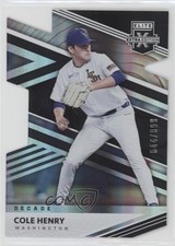 2020 Panini Elite Extra Edition 203rd Decade Die-Cut 44/203 Cole Henry #55 0sw9