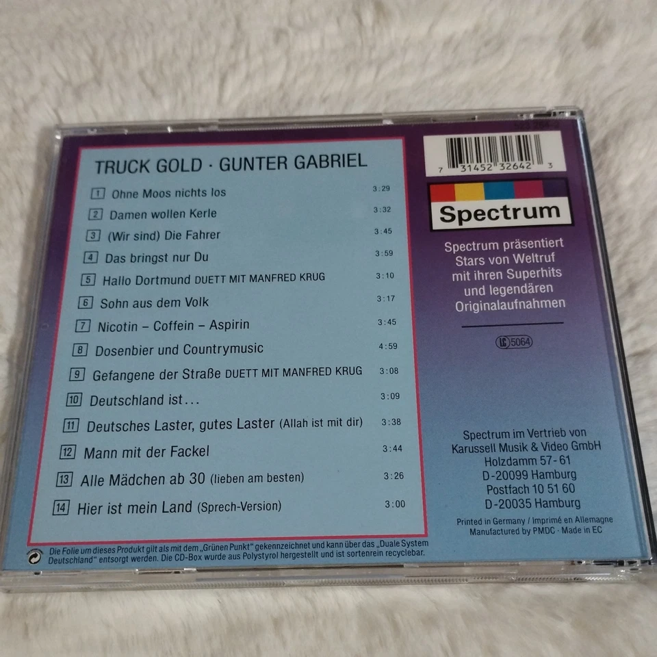 Gunter Gabriel Truck Gold (compilation, 14 tracks, CD](H ) - Bild 4 von 4