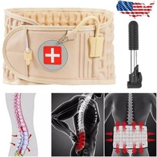    Spine Decompression Back Belt Lumbar Support for Lower Back Pain Relief New