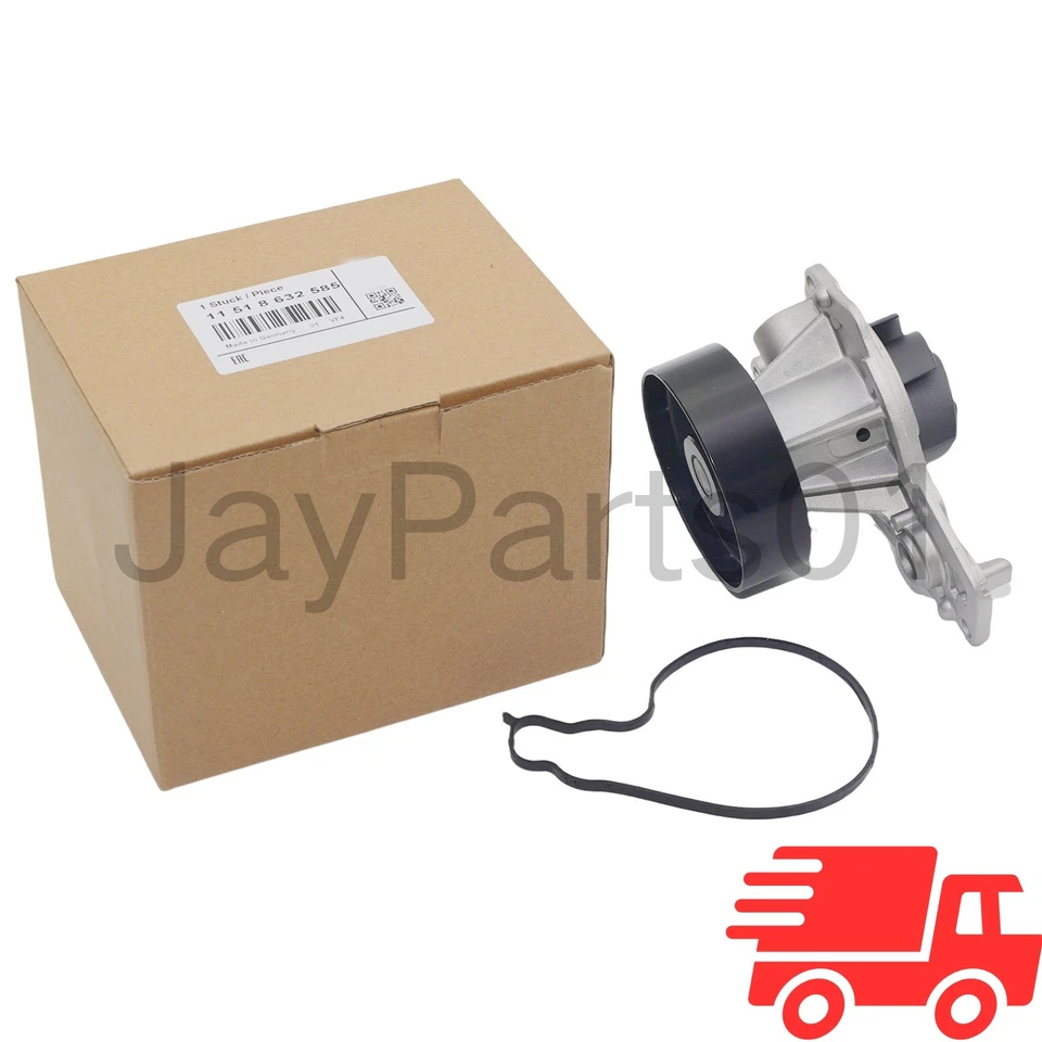 11518632585 Water Pump assembly for BMW 340i 440i 540i 740i X3 B58 US NEW OEM - Image 3 of 4