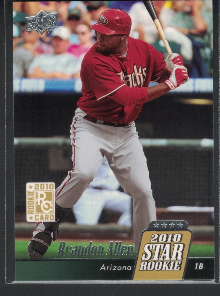 2010 Upper Deck - 2010 Star Rookie Brandon Allen #25 Doamondbacks - Image 1 of 1