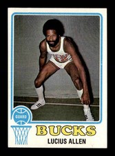 1973 Topps #88 Lucius Allen   EXMT/EXMT+ X3691637