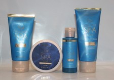 Bath Body Works True Blue Spa Travel Body Hand Cream, Wash, 60 Second Manicure