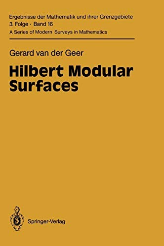 Springer Hilbert Modular Surfaces - Image 2