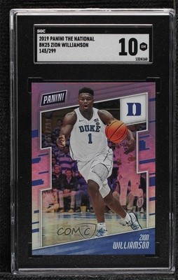 2019 National Convention Basketball Prospects /299 Zion Williamson Rookie RC uk2