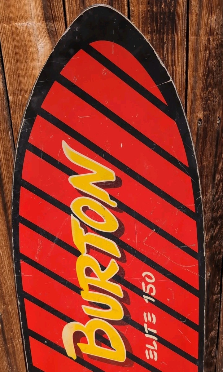 1987 Burton Elite 150 Vintage Snowboard - OWN SHRED HISTORY