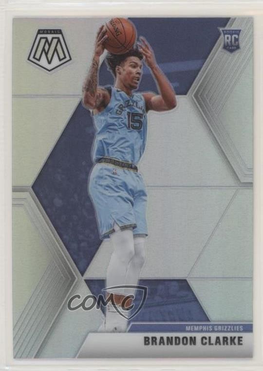 2019-20 Panini Mosaic Rookies Silver Prizm Brandon Clarke #207 uk2