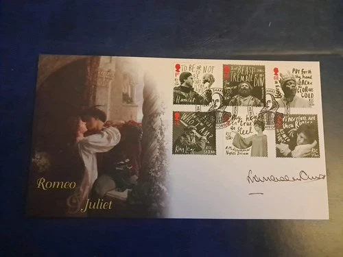 Limited  Edition  First Day Cover Signed  Francesca Annis