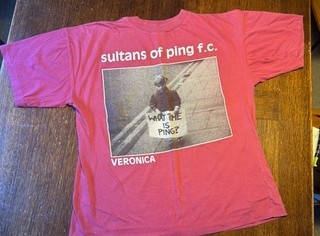 Vintage Sultans Of Ping Tour T Shirt What Time Is Ping ? 1992