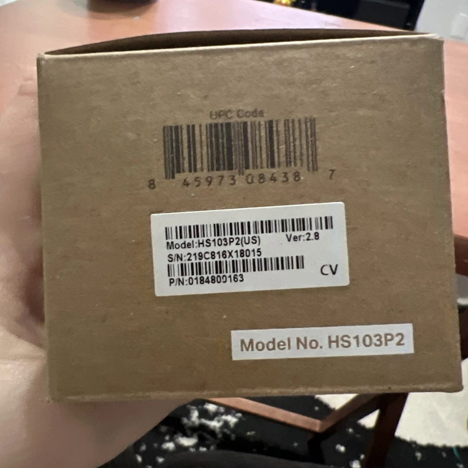 TP-Link - Kasa Smart Wi-Fi Plug Mini (2-Pack) - White HS103P2 - Image 2 of 3