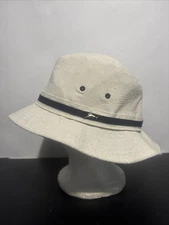 Tommy Bahama Relax Caribbean Pain Killer Recipe Linen Blend Fedora Large -XL