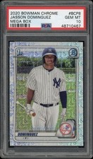 2020 Bowman Chrome 1st Mega Box Jasson Dominguez Rookie RC - PSA 10