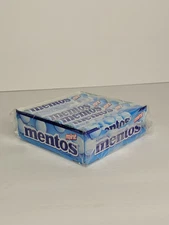 Mentos Chewy Mint Candy Roll, Mint, Non Melting, Party, 12 Pieces (Pack of 12)