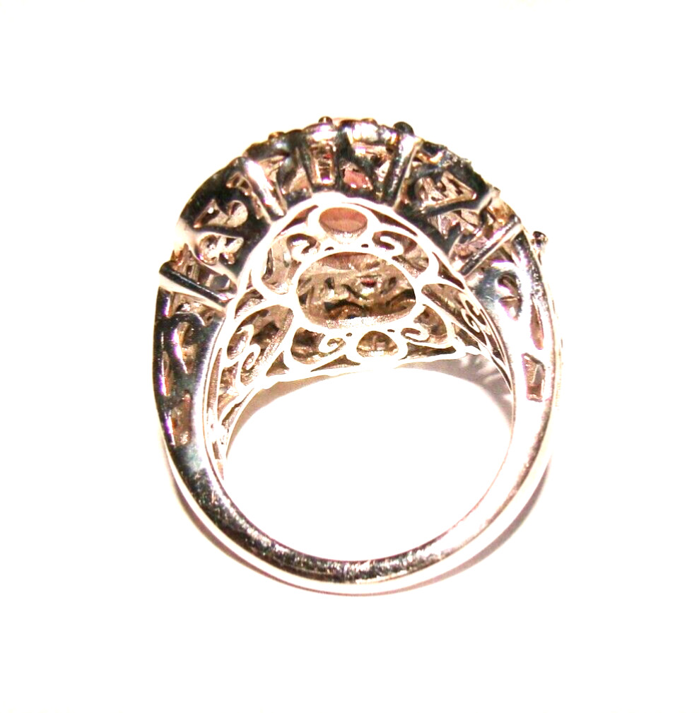 Big 10.2g Sterling Silver 2 Tone Rhodochrosite & … - image 5