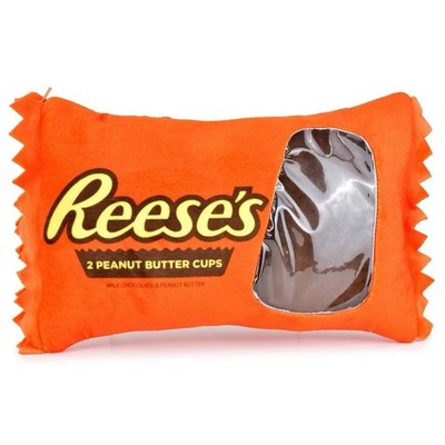 Iscream Reese's Peanut Butter Cup Plush 14'' Food Stuffed Toy Soft