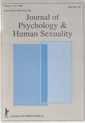 Volume 1; No. 2. Journal of Psychology + Human Sexuality. 1988. Everaerd, Walter