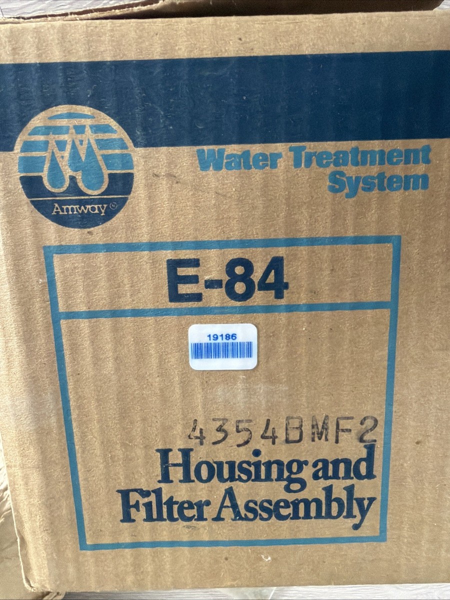 Amway E-84 Water Filter Treatment Sysytem Housing E85 Filters