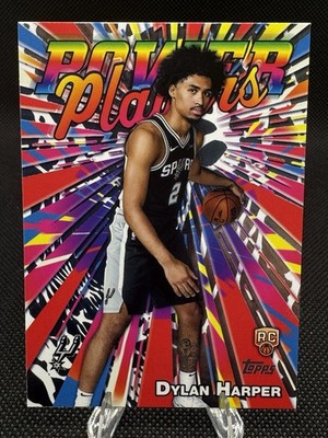 Dylan Harper 2025-26 Topps - Power Players #PP-17 (RC) Spurs