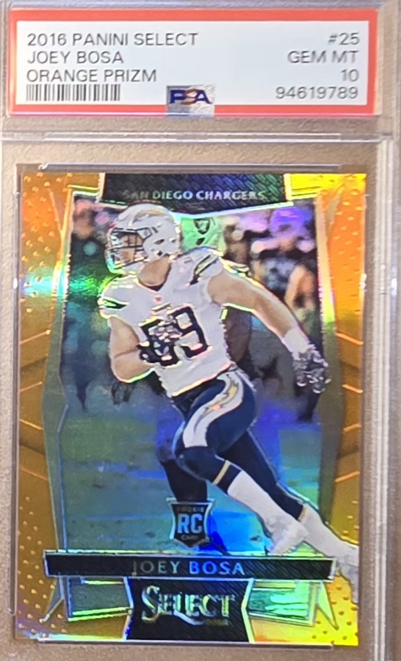 Joey Bosa Panini Select #25 Prizm