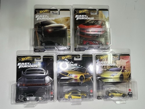 Voiture Miniature Hot Wheels Premium Fast & Furious #5 - Toyota GR Supra 2021 - NEUVE