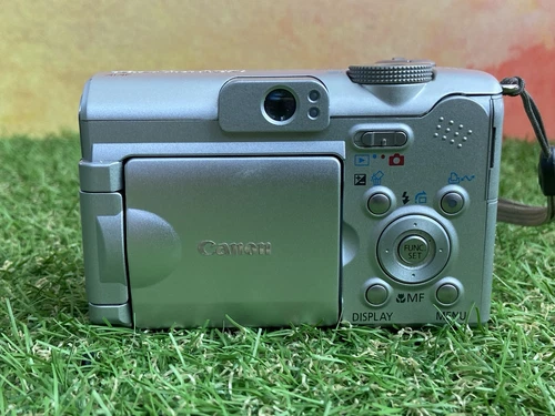 Canon PowerShot A610 5.0MP Compact Digital Camera Silver Tested - Picture 8 of 11