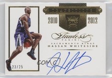 2015-16 Panini Flawless Transitions 23/25 Hassan Whiteside #TR-HW2 Auto 5e4
