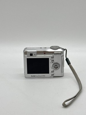 Kodak EasyShare C703 7.1MP Digital Camera - Silver for sale online
